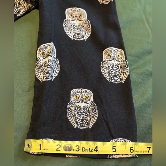EUC - Sweet & Spooky H&M Owl Print Top - Picture 10 of 13
